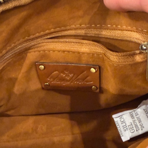 Patricia Nash Dark Brown Leather Crossbody Bag - Picture 9 of 9